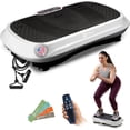 thumbnail image 1 of Lifepro Waver Vibration Plate Exercise Machine – Full Body Vibrating Plate for Lymphatic Drainage, Muscle Toning & Fat Loss – Includes Loop Bands, Remote & 99 Speed Settings - White, 1 of 11