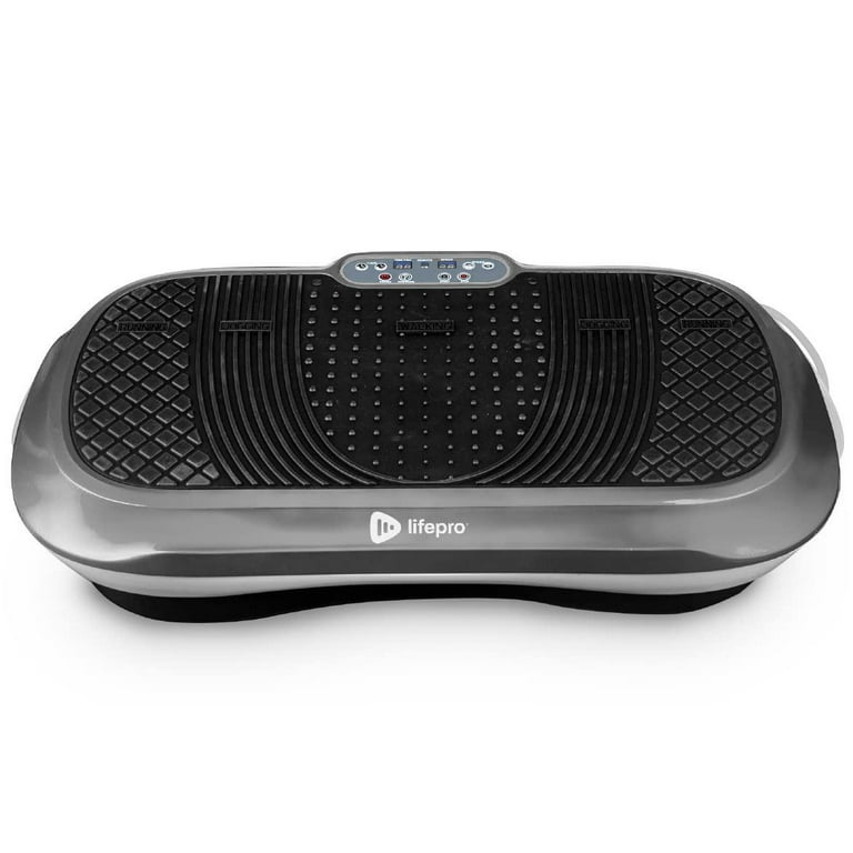 LifePro Waver Vibration Plate Home Workout Equipment for Weight Loss Toning Exercise Machine Gray