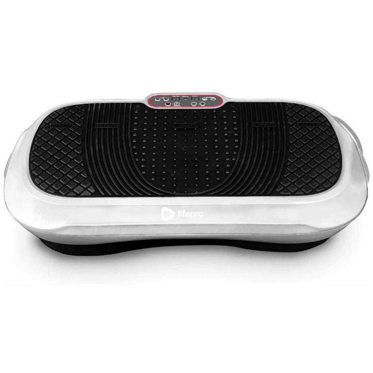 LifePro Waver Vibration Plate Exercise Machine for Home Workout Equipment for Weight Loss Toning White