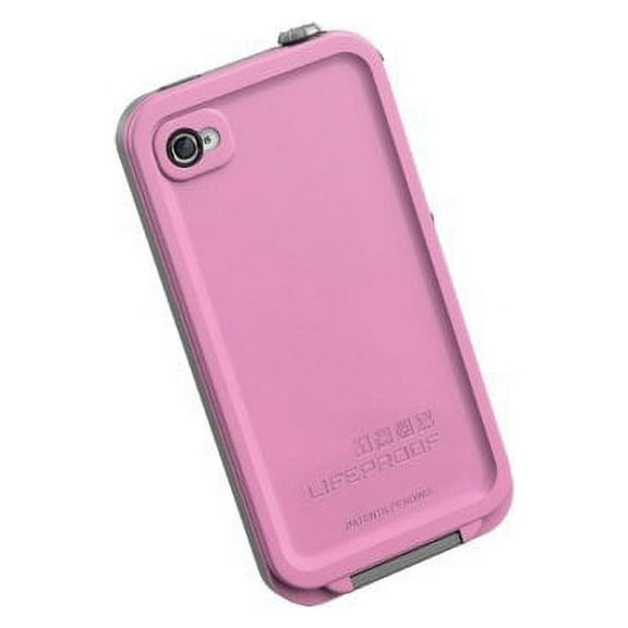 LifeProof 1001-03 Treefrog Case for iPhone 4, Pink/Gray