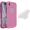 thumbnail image 1 of LifeProof FR Series Waterproof Case for iPhone XR Only - with Cleaning Cloth - Non-Retail Packaging - Frost Bite Orchid/Purple Wine/Fair Aqua, 1 of 9