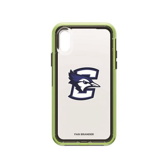 LifeProof IPH-XXS-NF-SLA-CRE-D101 Night Flash SLAM Case with Creighton University Bluejays Primary Mark Design for iPhone XS & X