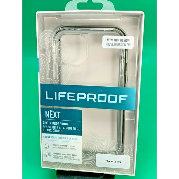 LifeProof Next Series Case for Apple iPhone 11 Pro (5.8-inch) - Black Crystal