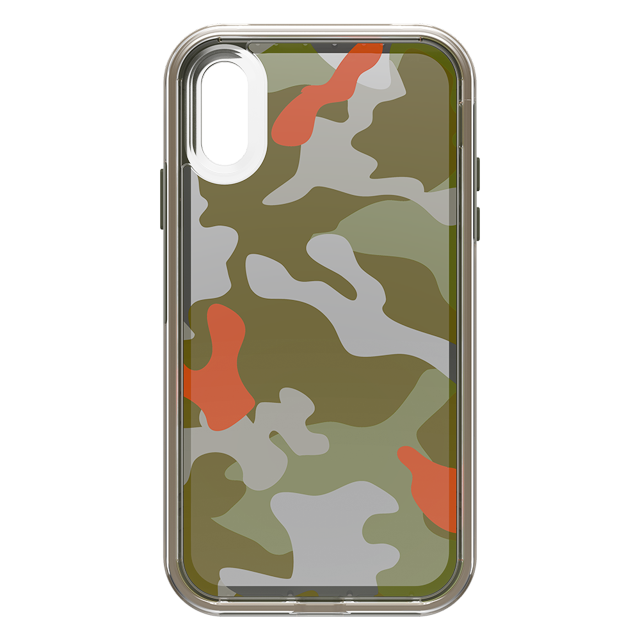 LifeProof Slam Series Case for iPhone XR, Woodland Camo