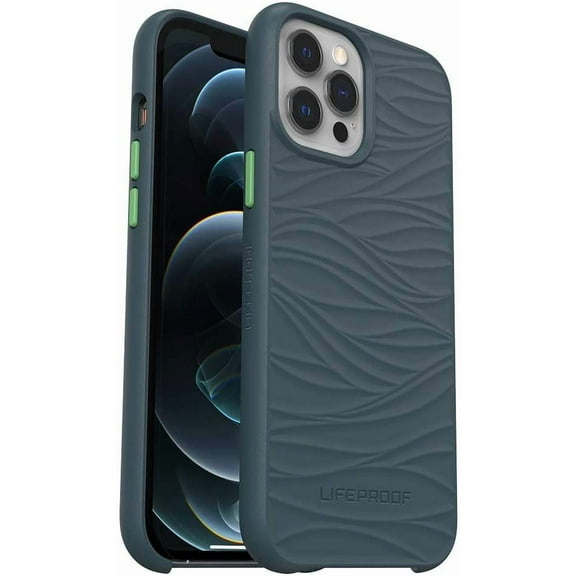 LifeProof Wake Series Case for iPhone 12 Pro Max - Neptune (Stargazer/Green ASH)