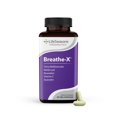 thumbnail image 1 of Breathe-X - Allergy & Sinus Relief Supplement - Supports Sinuses & Nasal Discomfort - Non-Drowsy & Fast-Acting - Quercetin, Bromelain, Citrus Bioflavonoids, Nettle Leaf & Vitamin C - 90 Capsules, 1 of 5