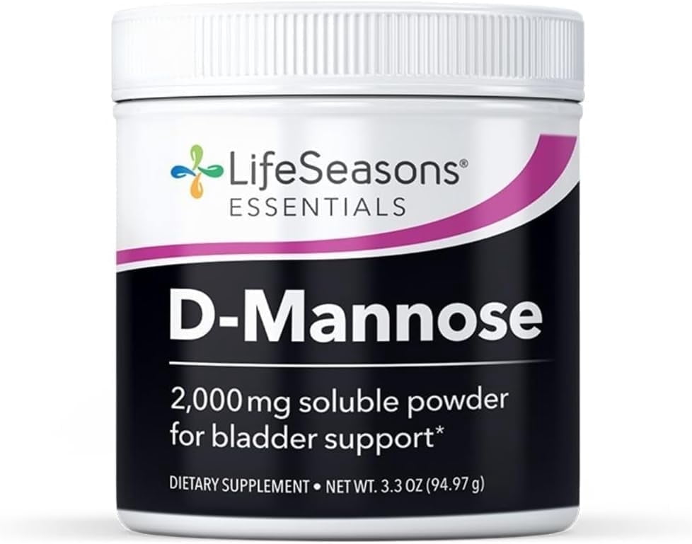LifeSeasons, D-Mannose Powder, 45 Servings, Urinary Tract Support ...