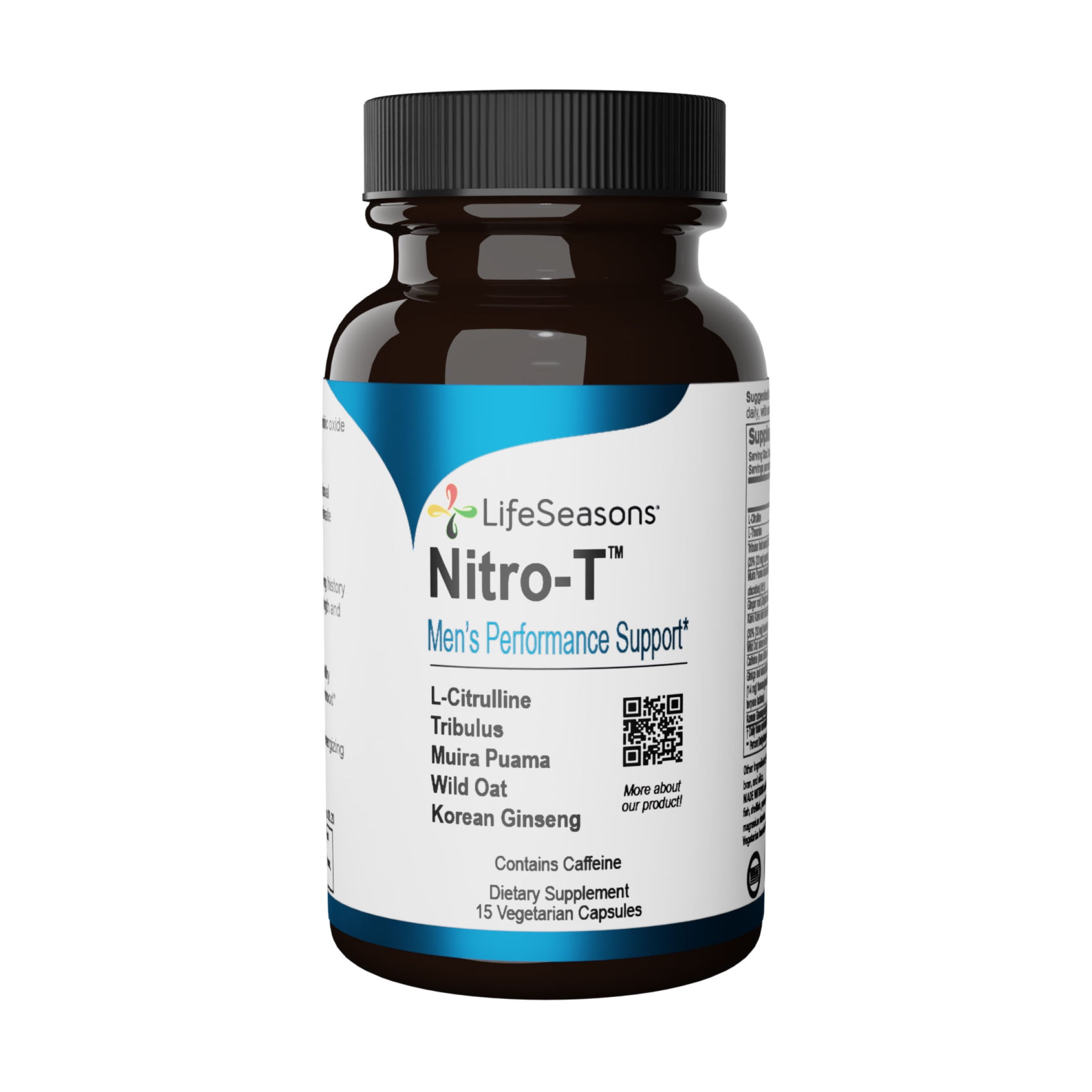 LifeSeasons NitroT Stamina and Energy for Men Natural Way to