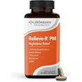 thumbnail interactive-video image 1 of LifeSeasons Relieve-R PM - Eases Nighttime Aches & Discomfort - Relaxes Muscles - Calms The Nervous System - Supports Natural Sleep Cycles & Non Habit Forming - 46 Capsules, 1 of 7
