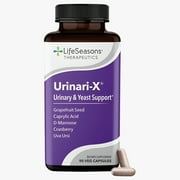 LifeSeasons - Urinari-X - Natural Urinary Tract Support Supplement - Contains Uva Ursi, Cranberry and D-Mannose - 90 Capsules
