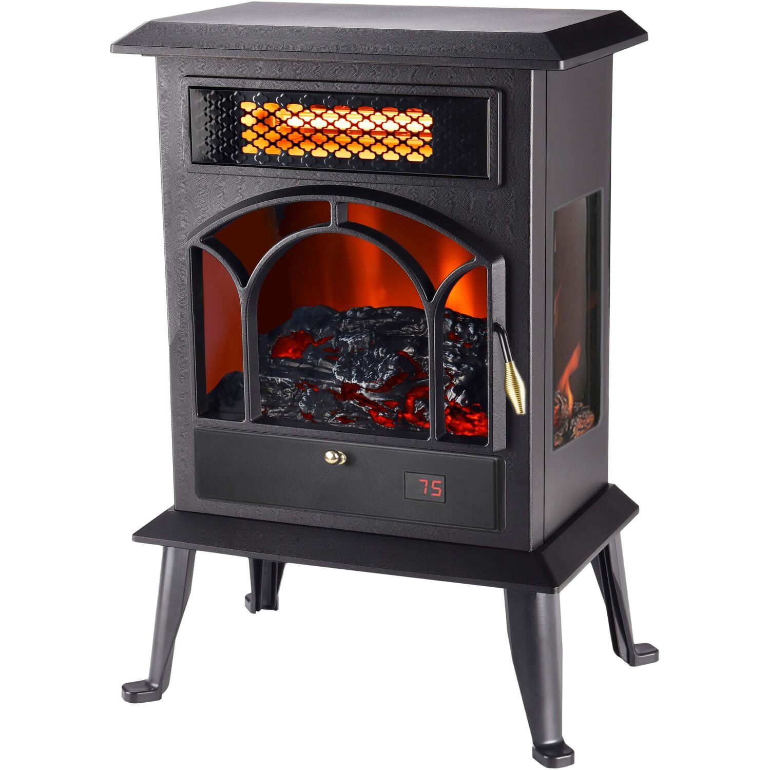 LifeSmart 3 Sided Infrared Top Vent Stove Heater, HT1289 - Walmart.com