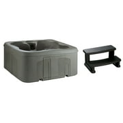LifeSmart 4 Person Hot Tub Spa w/Side Step for Square & Round Hot Tubs
