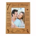 thumbnail image 1 of LifeSong Milestones 7th Anniversary Engraved Picture Frame (5x7) - Happy Anniversary, 1 of 1
