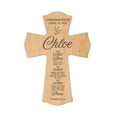 thumbnail image 1 of LifeSong Milestones 8x11.25in Black Wall Cross_Chloe Baby Dedication, 1 of 1