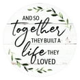 thumbnail image 1 of LifeSong Milestones Family & Home Fridge Magnets Gifts Idea for Kitchen Decor - Together They Built, 1 of 7