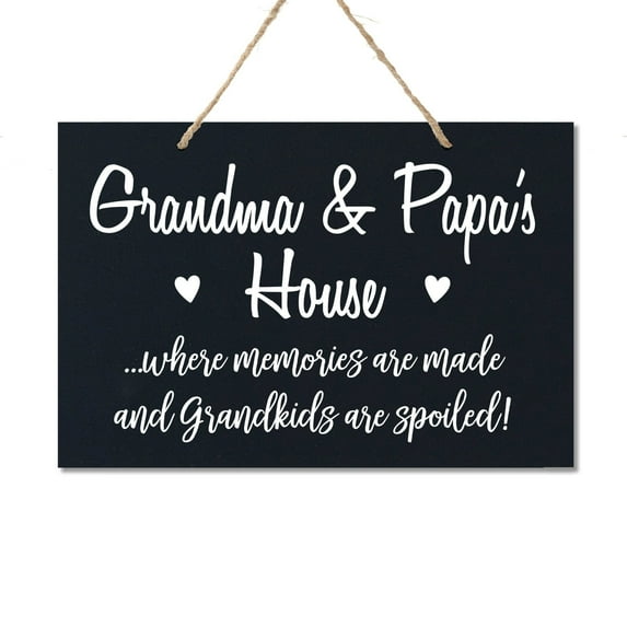 LifeSong Milestones Grandma & Papa's House Grandparents Gifts Grandma Gifts Home Decor