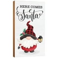 thumbnail image 1 of LifeSong Milestones Here Comes Santa Gnome Christmas Decorations Indoor Home Decor, 1 of 7