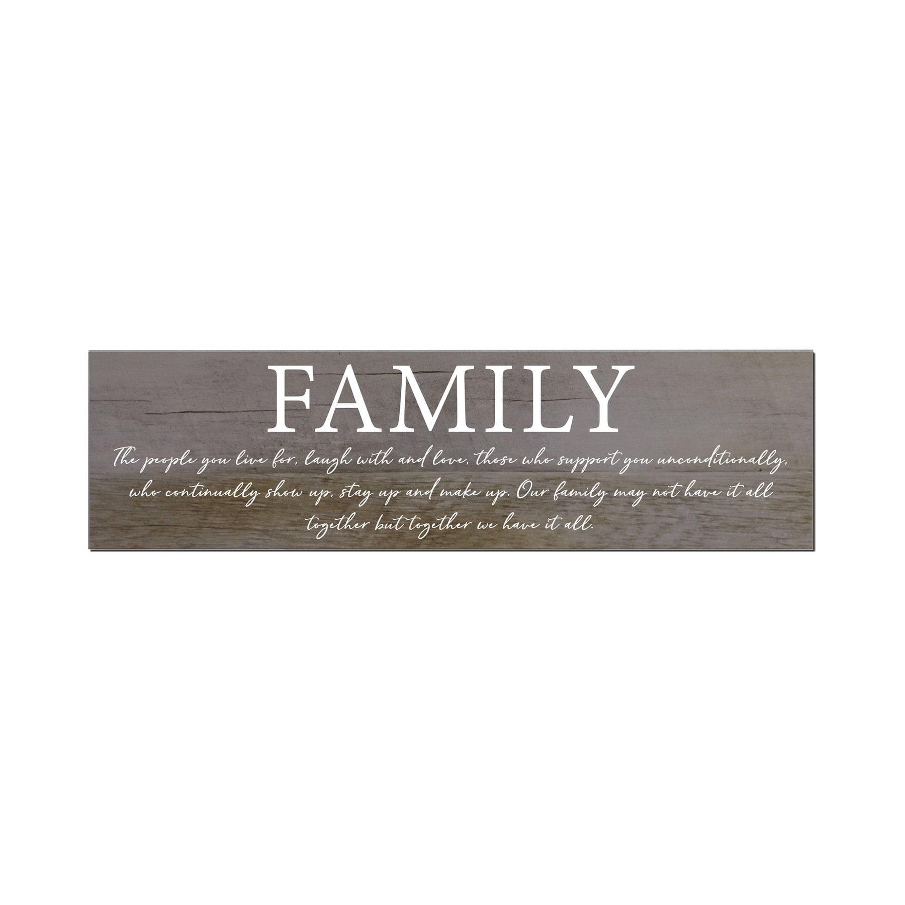 La plaque familiale inspirante de The Range