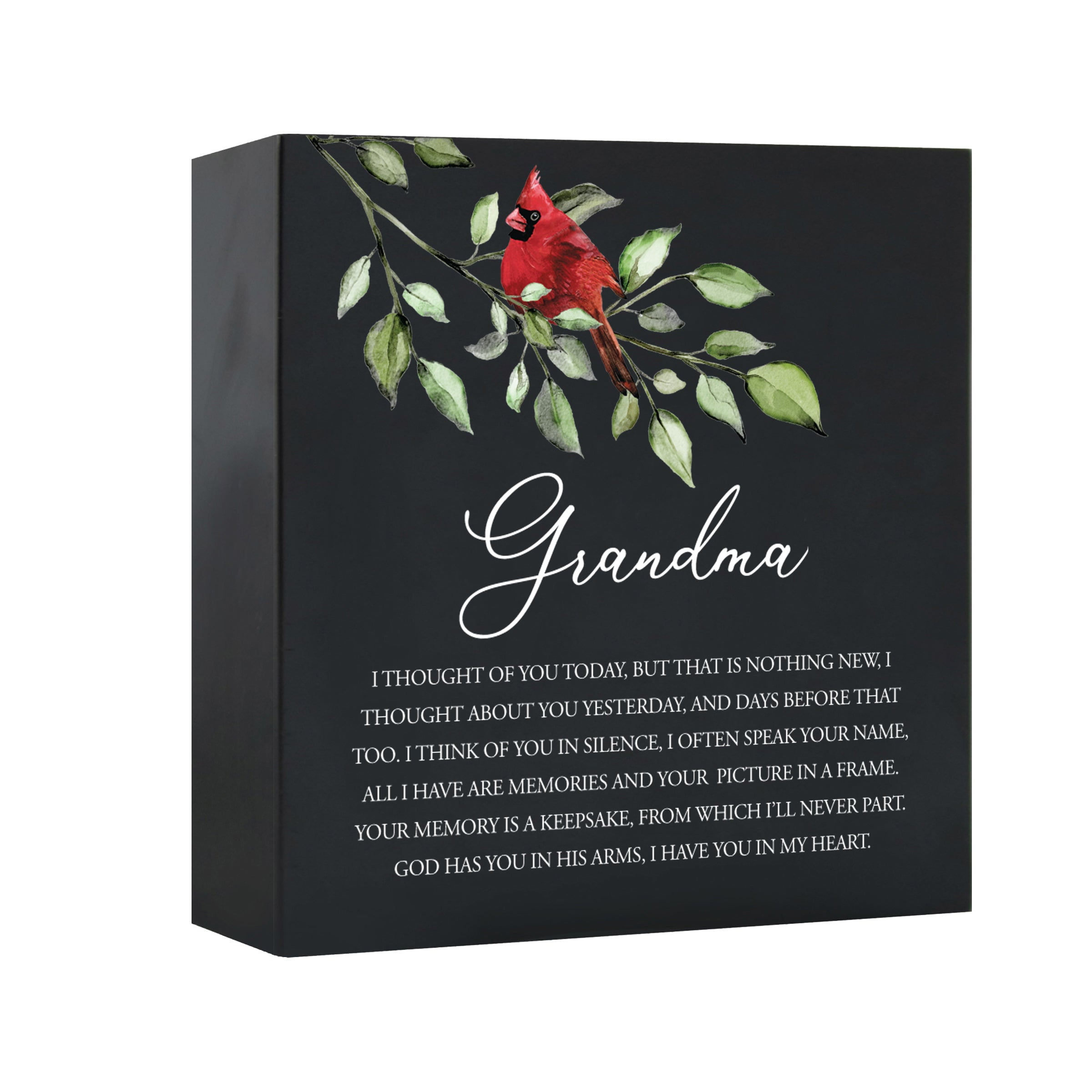 LifeSong Milestones Memorial Black Shadow Box Urns for Cremation Ashes