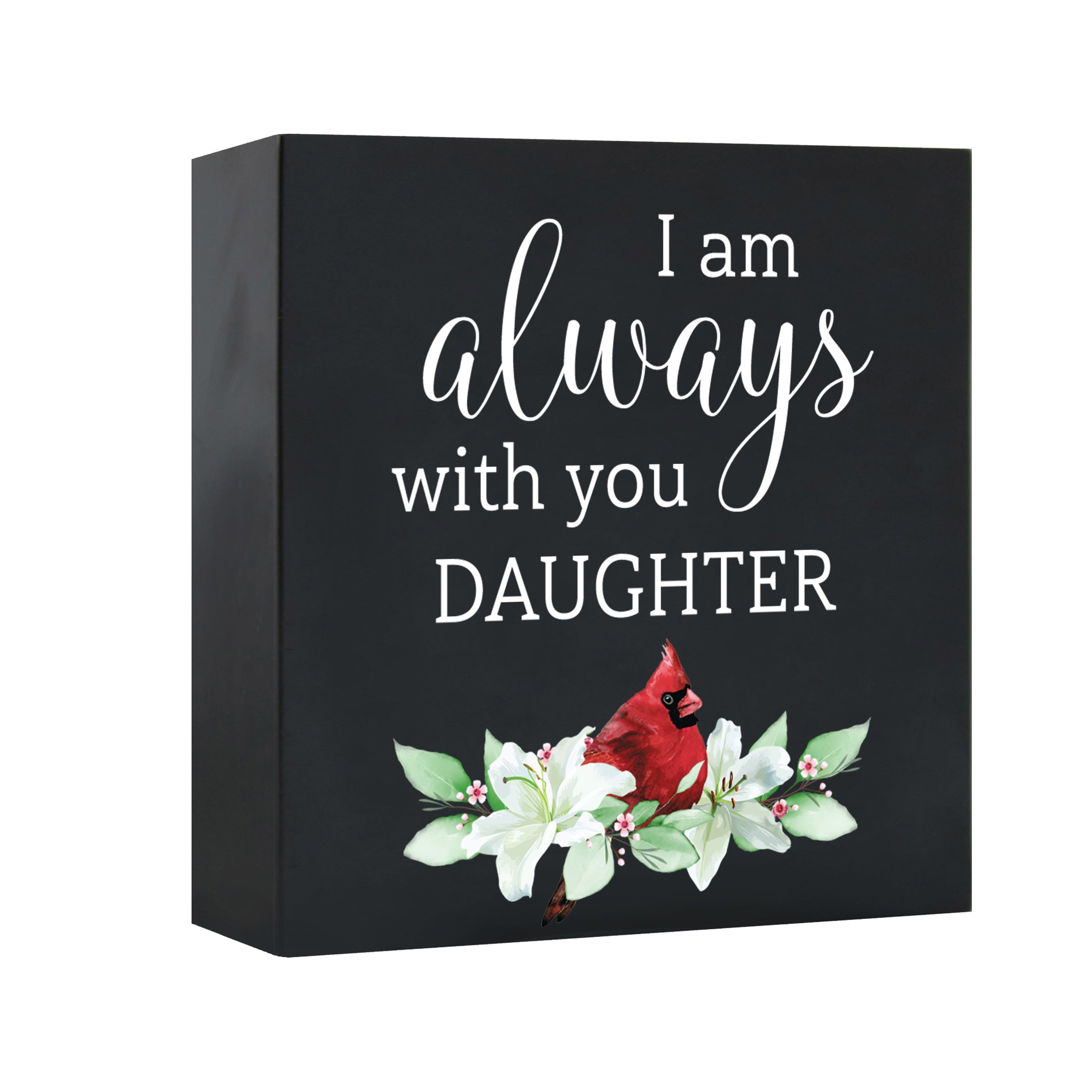 LifeSong Milestones Memorial Black Shadow Box Urns for Cremation Ashes