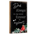 thumbnail image 1 of LifeSong Milestones Red Cardinal Wall Decor for Memorial Gifts Black, 1 of 7