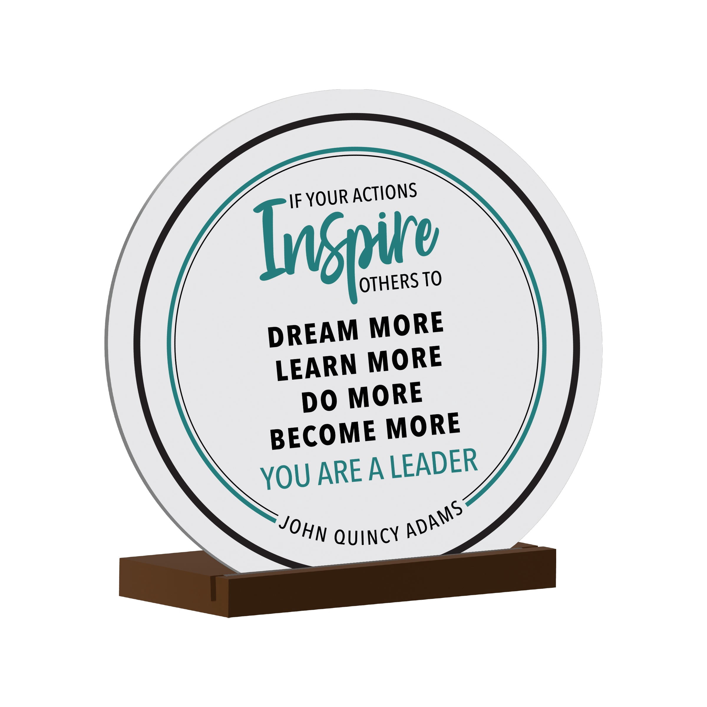 Senior Leader Sign LifeSong Milestones Retirement Gifts for Leader White Sign with Wooden ...