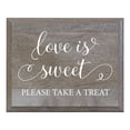 thumbnail image 1 of LifeSong Milestones Rustic Decorative Wedding Signs for Ceremony and Reception - Please Take a Treat, 1 of 3