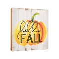 thumbnail image 1 of LifeSong Milestones Rustic Fall Decor, Farmhouse Tabletop Fall Decorations - Hello Fall, 1 of 7