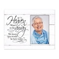 thumbnail image 1 of LifeSong Milestones Rustic Sympathy Gifts Tabletop Picture Frame Holds 4x6in Photo, White Distressed, 1 of 7