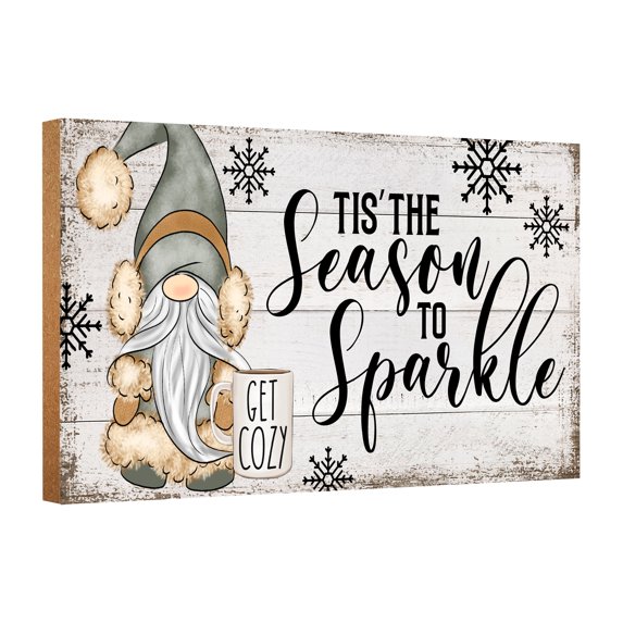 LifeSong Milestones Season to Sparkle Gnome Christmas Decorations Indoor Home Decor