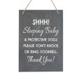 thumbnail image 1 of LifeSong Milestones Sleeping Baby Rope Sign for Front Door - Sleeping Baby, 1 of 1