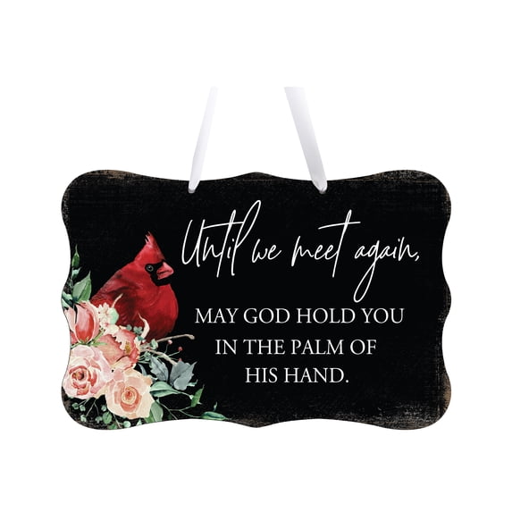 LifeSong Milestones Wall Hanging Decor for Sympathy Gifts Black
