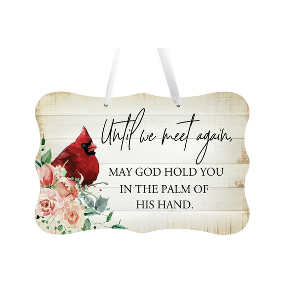 LifeSong Milestones Wall Hanging Decor for Sympathy Gifts White