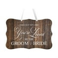 thumbnail image 1 of LifeSong Milestones Wedding Wall Hanging Signs For Ceremony And Reception For Couples - Pick A Seat, 1 of 8