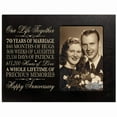thumbnail image 1 of LifeSong Milestones Wood 70th Anniversary Tabletop Picture Frame Holds 4x6 Photo Gift Ideas, 1 of 14