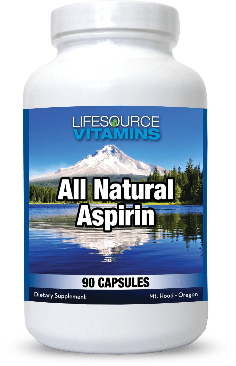 LifeSource Vitamin All Natural Aspirin 20 Synergistic Herbs and Enzymes That Naturally