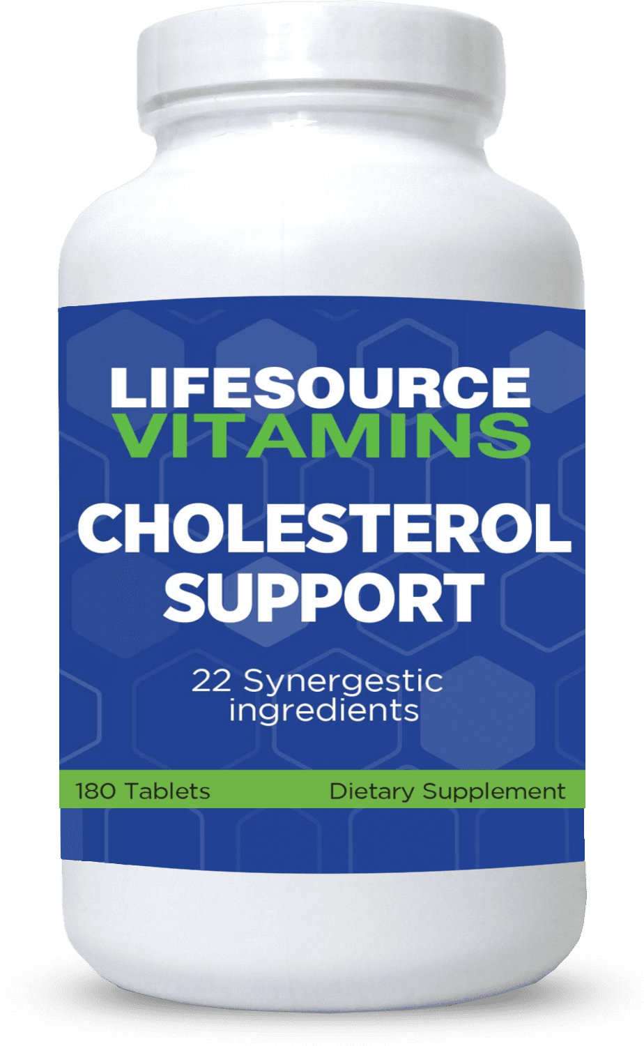 LifeSource Vitamins Cholesterol Support for Heart Health - 23 Natural Ingredients, 180 Tablets