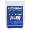 thumbnail image 1 of LifeSource Vitamins Collagen Peptides Powder – Hair, Skin, Nail & Joint Health, Collagen Type I & III, 45 Serving, 1 of 5
