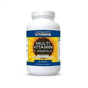 LifeSource Vitamins Multivitamin & Minerals for Men & Women - Immune Support, 180 Tabs