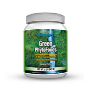 LifeSource Vitamins Green Phyto Foods Super Greens Powder - 2 lbs - 27 Veggies & 72 Minerals - Energy & Immune Support