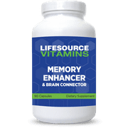 LifeSource Vitamins Memory Enhancer & Brain Connector - Memory - Brain - Awareness - 90 Capsules