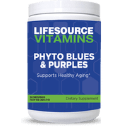 LifeSource Vitamins Phyto Blues & Purples Super Foods Powder with Phytonutrients 11.59oz