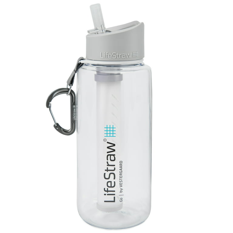 Lifestraw Go Water Bottle With 2-Stage Filtration, Pink 