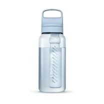 LifeStraw Go Series Water Filter Bottle; 1L; Icelandic Blue