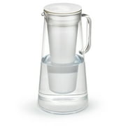 LifeStraw Home 10-Cup BPA-Free Plastic Filter Pitcher; White