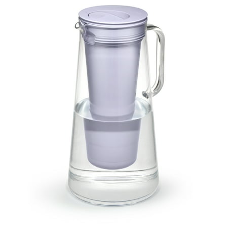 LifeStraw Home 10-Cup BPA-Free Plastic Filter Pitcher; Wisteria