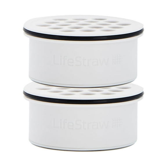 LifeStraw Home Replacement Activated Carbon + Ion Exchange Water Filter - 2 Pack