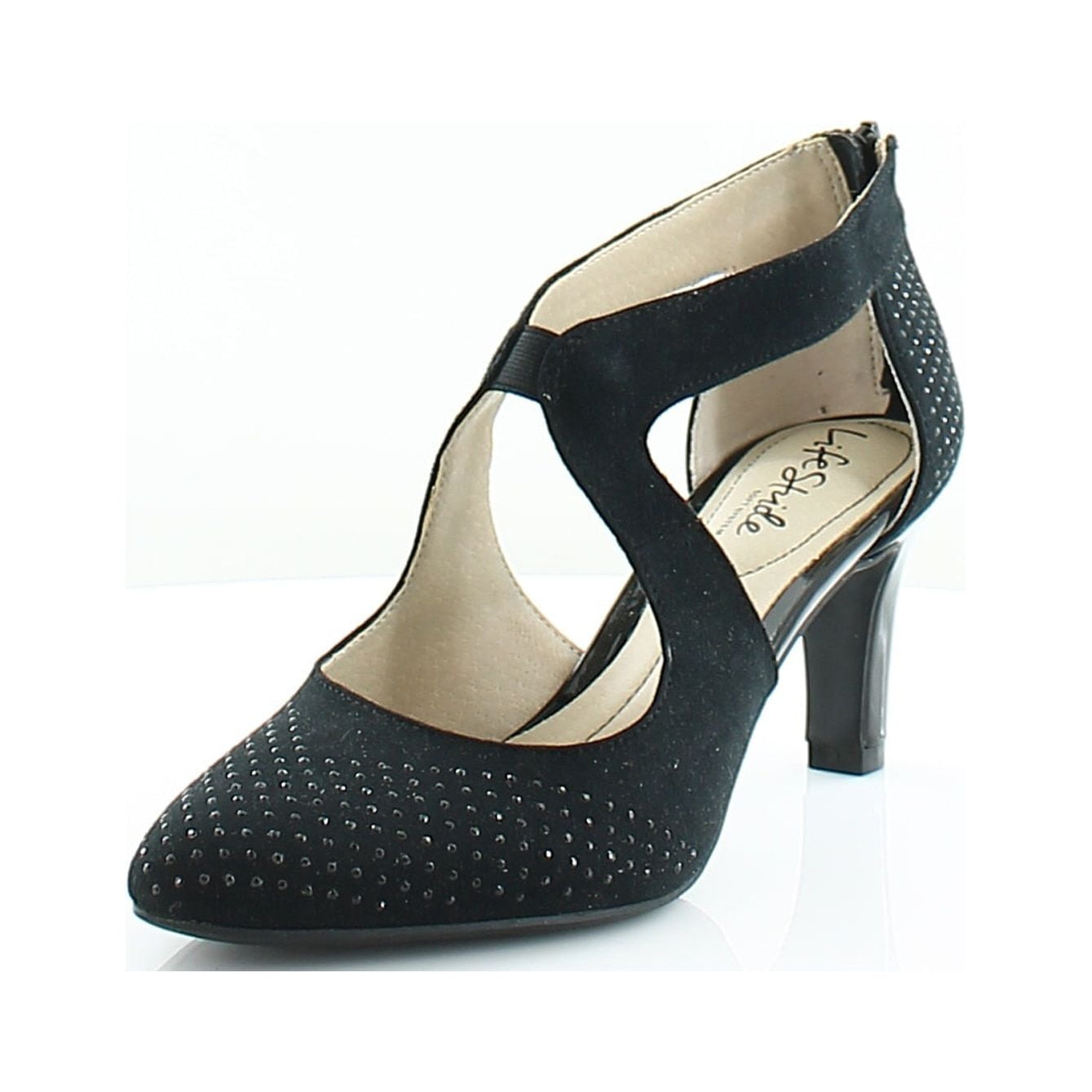 Lifestride black heels hotsell