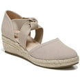 thumbnail image 1 of LifeStride Women's Kascade Espadrille Wedge Sandal Tender Taupe 9W, 1 of 6