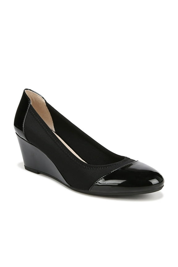Women's Juliana Cap Toe Wedge - Narrow, Medium, & Wide Width Available
